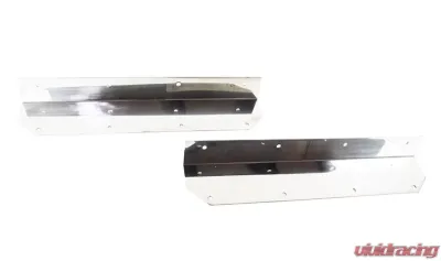 Kentrol Step Cover Inlay Pair Polished Silver for Jeep YJ 1987-1995 - 30447