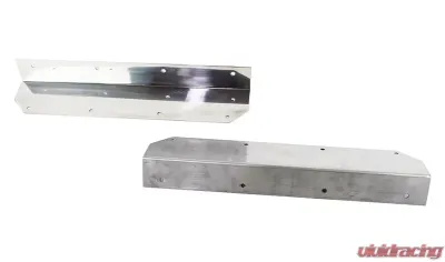 Kentrol Step Cover Inlay Pair Polished Silver for Jeep YJ 1987-1995 - 30447