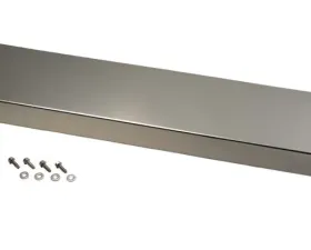 Kentrol 410 Stainless Frame Cover Polished Silver for Jeep YJ 1987-1995