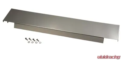 Kentrol 410 Stainless Frame Cover Polished Silver for Jeep YJ 1987-1995 - 30456