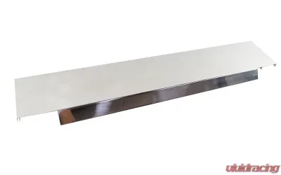 Kentrol 410 Stainless Frame Cover Polished Silver for Jeep YJ 1987-1995 - 30456