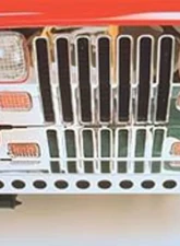 Kentrol 410 Stainless Frame Cover Polished Silver for Jeep YJ 1987-1995                                     - 30456 - Image 6