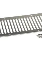 Kentrol Hood Vent 8 Holes Polished Silver for Jeep YJ 1987-1995                                     - 30458 - Image 5