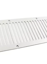 Kentrol Hood Vent 8 Holes Polished Silver for Jeep YJ 1987-1995                                     - 30458 - Image 2