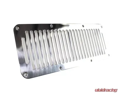 Kentrol Hood Vent 8 Holes Polished Silver for Jeep YJ 1987-1995 - 30458
