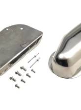 Kentrol Wiper Motor Cover Polished Silver for Jeep CJ 1976-1986                                     - 30459 - Image 4