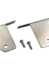 Kentrol Spot Light Bracket Pair Polished Silver for Jeep CJ YJ 1976-1995                                     - 30461 - Image 5