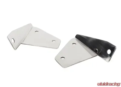 Kentrol Spot Light Bracket Pair Polished Silver for Jeep CJ YJ 1976-1995 - 30461