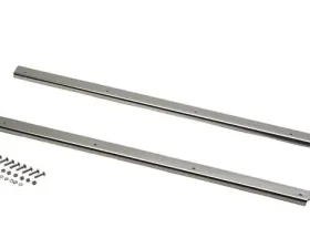 Kentrol Rocker Guards Pair Polished Silver Jeep YJ 1987-1995