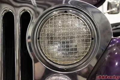 Kentrol Wire Mesh Guard Set 6 Pieces Polished Silver for Jeep CJ 1976-1986 - 30465