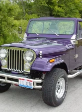 Kentrol Wire Mesh Guard Set 6 Pieces Polished Silver for Jeep CJ 1976-1986                                     - 30465 - Image 7