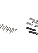 Kentrol Billet & Wire Mesh Set 6 Pieces Polished Silver for Jeep YJ 1987-1995                                     - 30467 - Image 5