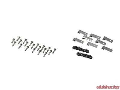 Kentrol Billet & Wire Mesh Set 6 Pieces Polished Silver for Jeep YJ 1987-1995 - 30467