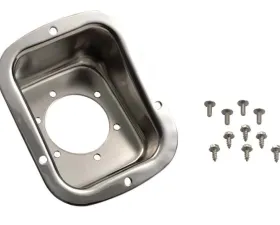 Kentrol Gas Filler Neck Polished Silver for Jeep CJ | YJ 1978-1995