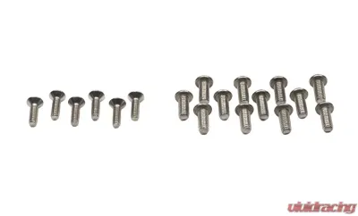 Kentrol Hardtop Door Hinge Set 4 Pieces Polished Silver for Jeep YJ 1994-1995 - 30469