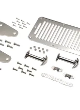 Kentrol Hood Kit Polished Silver Jeep CJ | YJ 1978-1995                                     - 30470 - Image 5