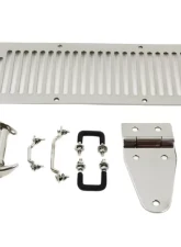 Kentrol Hood Kit Polished Silver Jeep CJ | YJ 1978-1995                                     - 30470 - Image 2