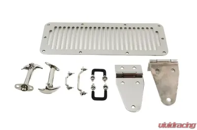 Kentrol Hood Kit Polished Silver Jeep CJ | YJ 1978-1995 - 30470