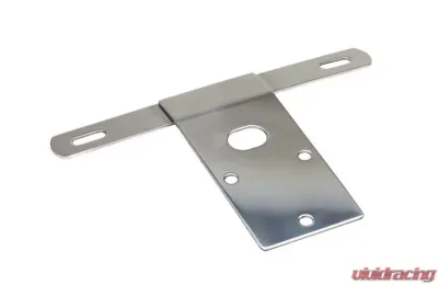 Kentrol License Plate Bracket Polished Silver for Jeep CJ 1976-1986 - 30472