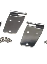 Kentrol Hardtop Door Hinge Set Polished Silver 4 Pieces for Jeep CJ | YJ 1976-1993                                     - 30474 - Image 6