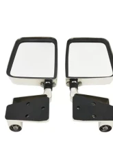 Kentrol Mirror Kit Pair Polished Silver for Jeep YJ | TJ 1988-2006                                     - 30475 - Image 2