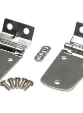 Kentrol Hood Hinge Pair Polished Silver Jeep TJ 1997-2006                                     - 30476 - Image 7