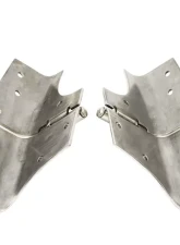 Kentrol Windshield Hinge Pair Polished Silver for Jeep TJ 1997-2006                                     - 30477 - Image 2