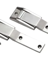 Kentrol Tailgate Hinge Pair Polished Silver for Jeep TJ 1997-2004                                     - 30478 - Image 8