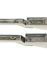 Kentrol Tailgate Hinge Pair Polished Silver for Jeep TJ 1997-2004                                     - 30478 - Image 2