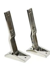 Kentrol Tailgate Hinge Pair Polished Silver for Jeep TJ 1997-2004                                     - 30478 - Image 3