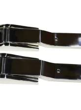 Kentrol Tailgate Hinge Pair Polished Silver for Jeep TJ 1997-2004                                     - 30478 - Image 5