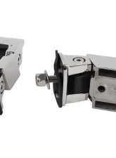 Kentrol Hood Catch Pair Polished Silver Jeep TJ 1997-2006                                     - 30489 - Image 3