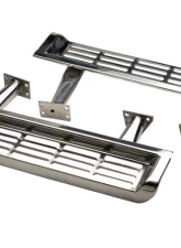 Kentrol Side Steps Pair Polished Silver Jeep TJ 1997-2000                                     - 30491 - Image 5