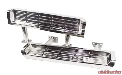 Kentrol Side Steps Pair Polished Silver Jeep TJ 1997-2000 - 30491