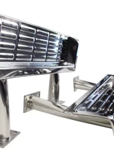 Kentrol Side Steps Pair Polished Silver Jeep TJ 1997-2000                                     - 30491 - Image 3
