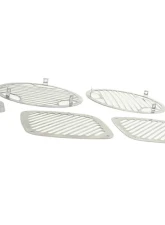 Kentrol Billet Style Light Kit 6 Pieces Polished Silver for Jeep TJ 1997-2006                                     - 30493 - Image 4