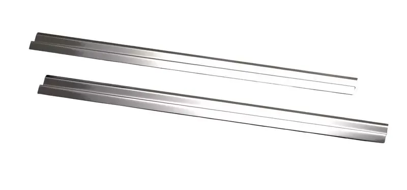 Kentrol Entry Guards Pair Polished Silver Jeep TJ 1997-2006 - 30494