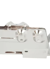 Kentrol Battery Tray with Support Arm Polished Silver for Jeep CJ 1976-1986                                     - 30498 - Image 2