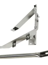 Kentrol Battery Tray with Support Arm Polished Silver for Jeep CJ 1976-1986                                     - 30498 - Image 3