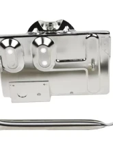 Kentrol Battery Tray with Support Arm Polished Silver for Jeep CJ 1976-1986                                     - 30498 - Image 4