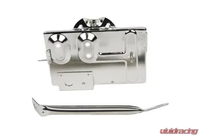 Kentrol Battery Tray with Support Arm Polished Silver for Jeep CJ 1976-1986 - 30498