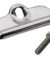 Kentrol Battery Tray Clamp Polished Silver Jeep CJ 1976-1986                                     - 30499 - Image 5