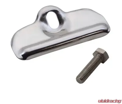 Kentrol Battery Tray Clamp Polished Silver Jeep CJ 1976-1986 - 30499