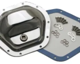 Kentrol Front & Rear Differential Cover Polished Silver for Jeep TJ 1997-2006 304CM44