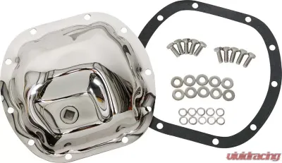 Kentrol Front Differential Cover for Jeep TJ 1997-2006, Model 30, Polished Silver - 304TJ30