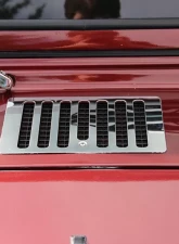 Kentrol Hood Vent Polished Silver Jeep TJ 1998-2006                                     - 30500 - Image 7