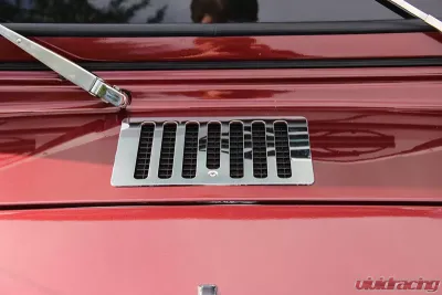 Kentrol Hood Vent Polished Silver Jeep TJ 1998-2006 - 30500