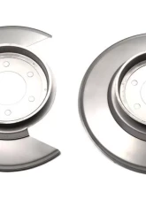 Kentrol Disc Brake Dust Cover Pair Polished Silver for Jeep CJ 1976-1978                                     - 30501 - Image 7