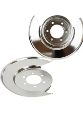 Kentrol Disc Brake Dust Cover Pair Polished Silver for Jeep CJ 1976-1978                                     - 30501 - Image 3