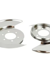 Kentrol Disc Brake Dust Cover Pair Polished Silver for Jeep CJ 1976-1978                                     - 30501 - Image 4